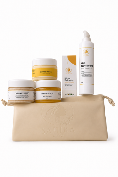 Pack complet hydratation & éclat avec pochon offert